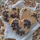 Vanilla Caramel Latte vegan soy wax heart melts