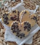 Vanilla Caramel Latte vegan soy wax heart melts