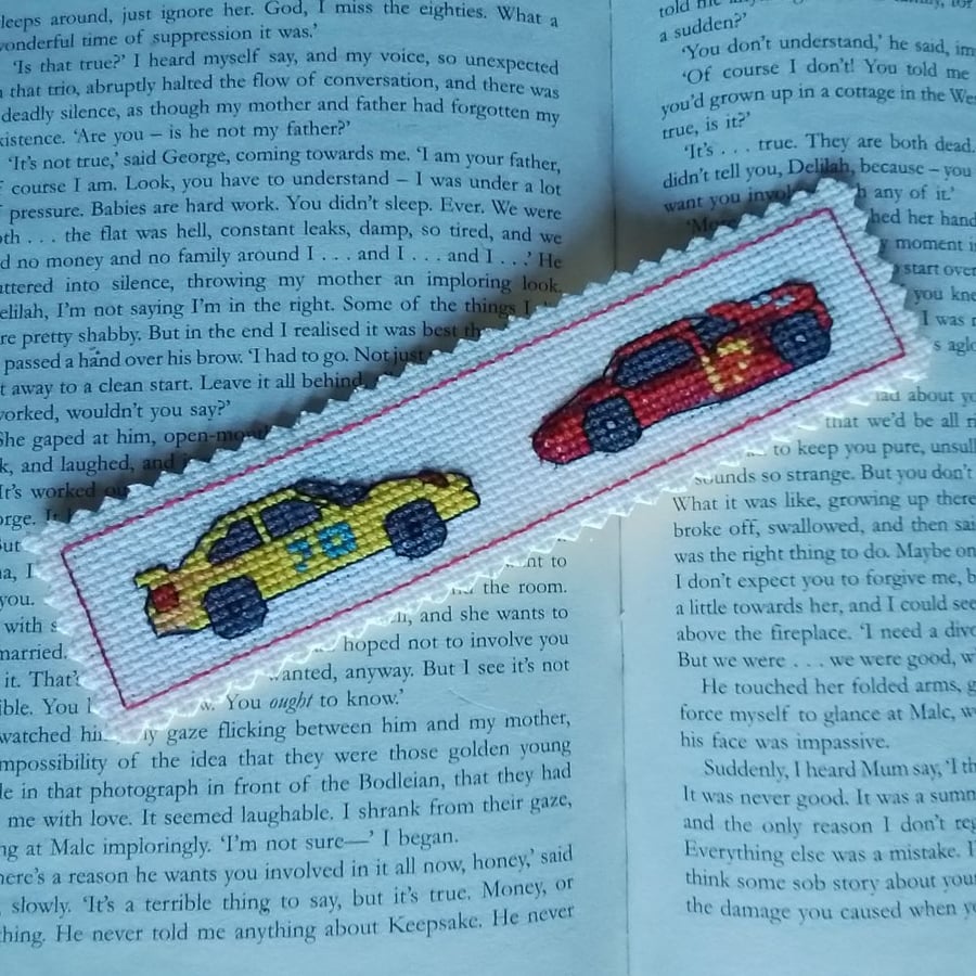 Sports Cars Bookmark, Sports Car Gift, Racing Car Bookmark,  Car Lover Gift