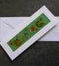 Individually Hand Crafted Textile Blank Card - Image 1