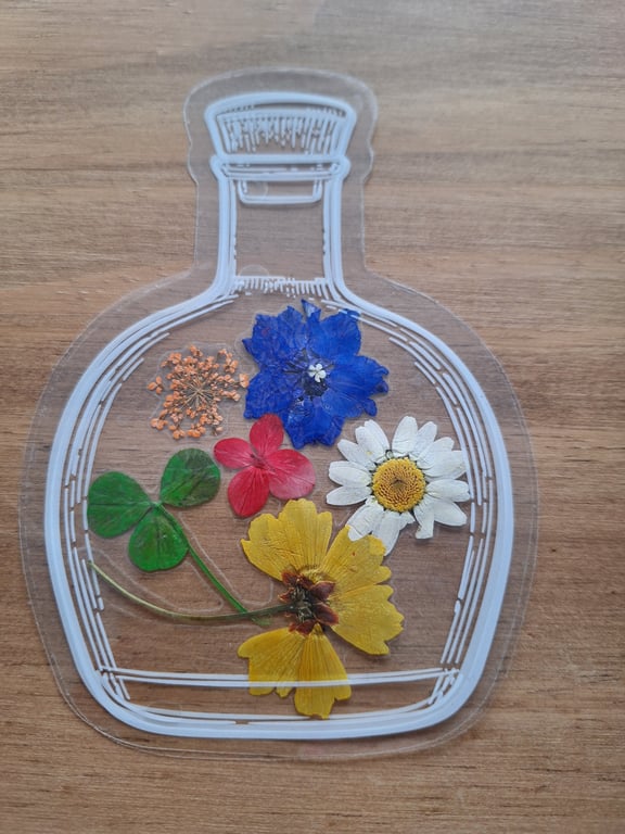 Pressed Flower Bookmark