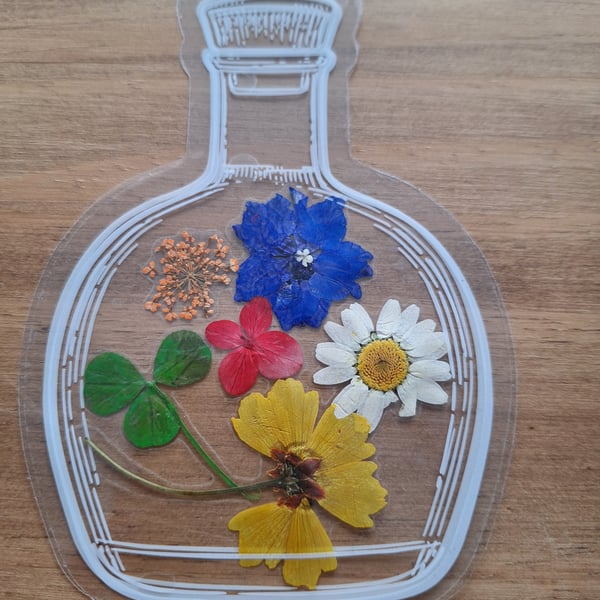 Pressed Flower Bookmark