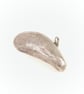 Sterling silver blue mussel shell pendant - Image 5