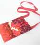 SMALL PATCHWORK Shoulder BAG, vintage cotton fabric, minimalist design - Image 9