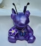 Violet - Flutter-Bear Resin Ornament - Purple  - Image 2
