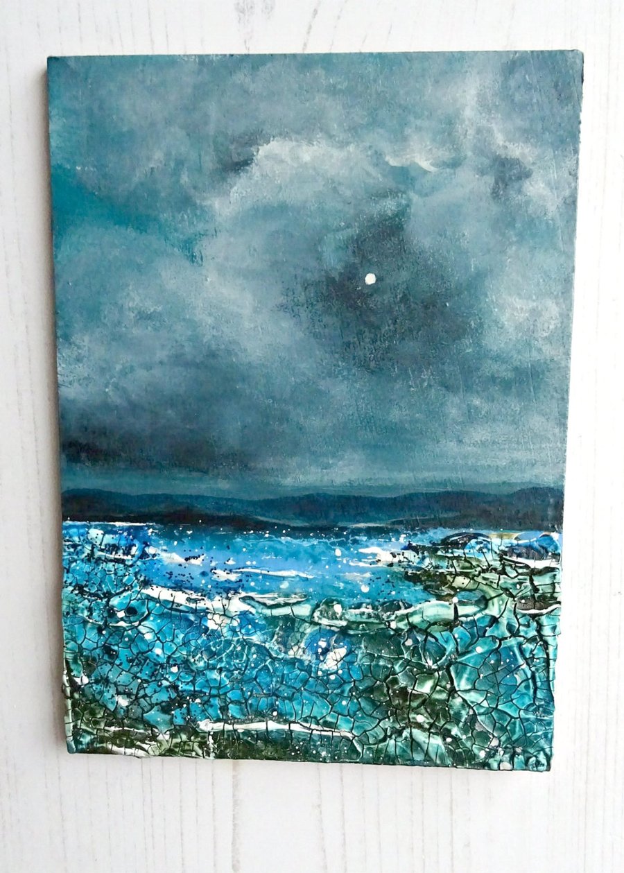 Small Original Seascape Painting