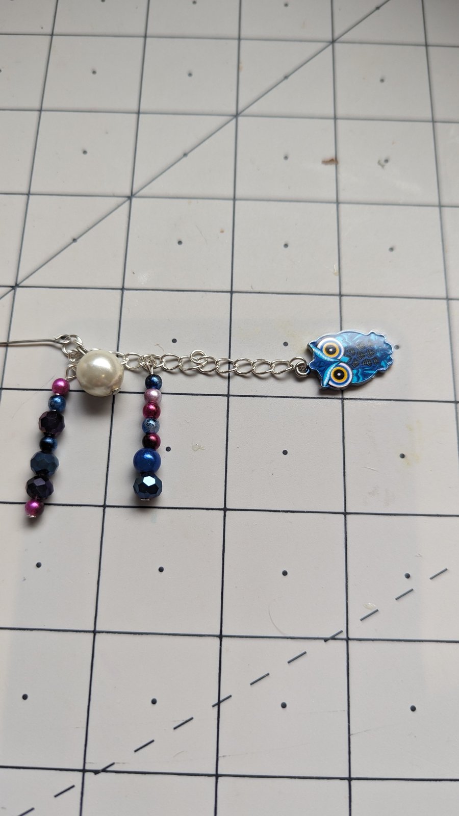 Glue Bottle Dangle Topper Stainless Steel Pin Jewellery