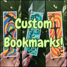 Handmade Custom Bookmark