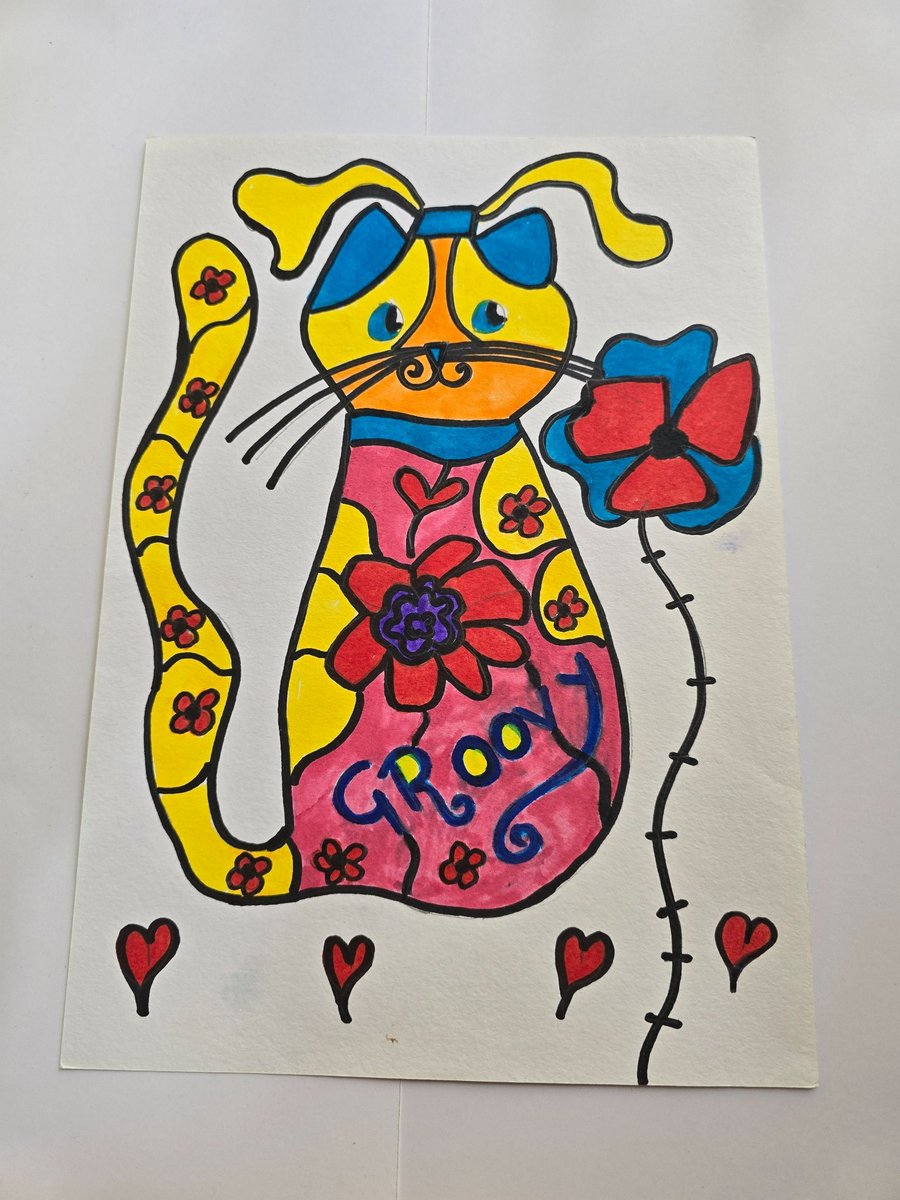 Fairy Cat Drawing