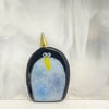 Party Penguin Glass Christmas Decoration