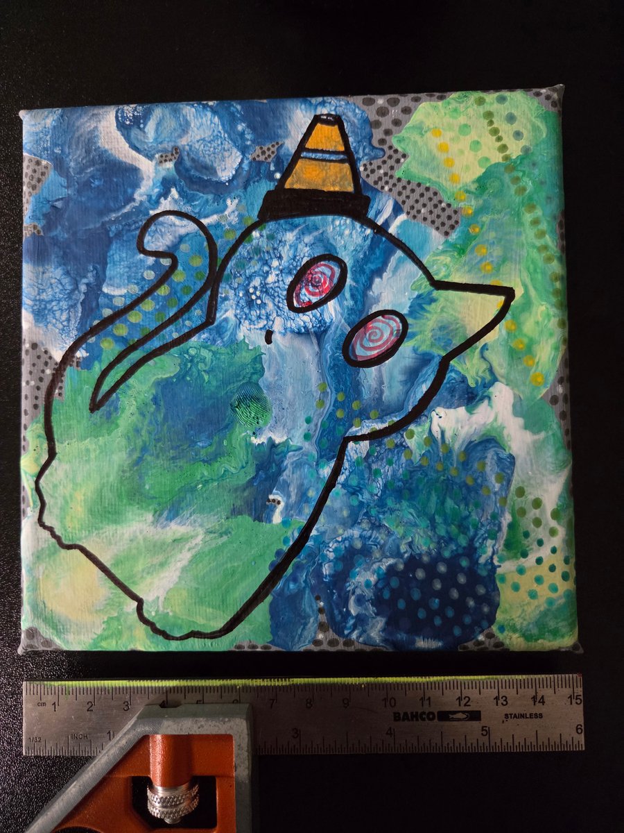 Nipfest original painting - its a Nipfest world