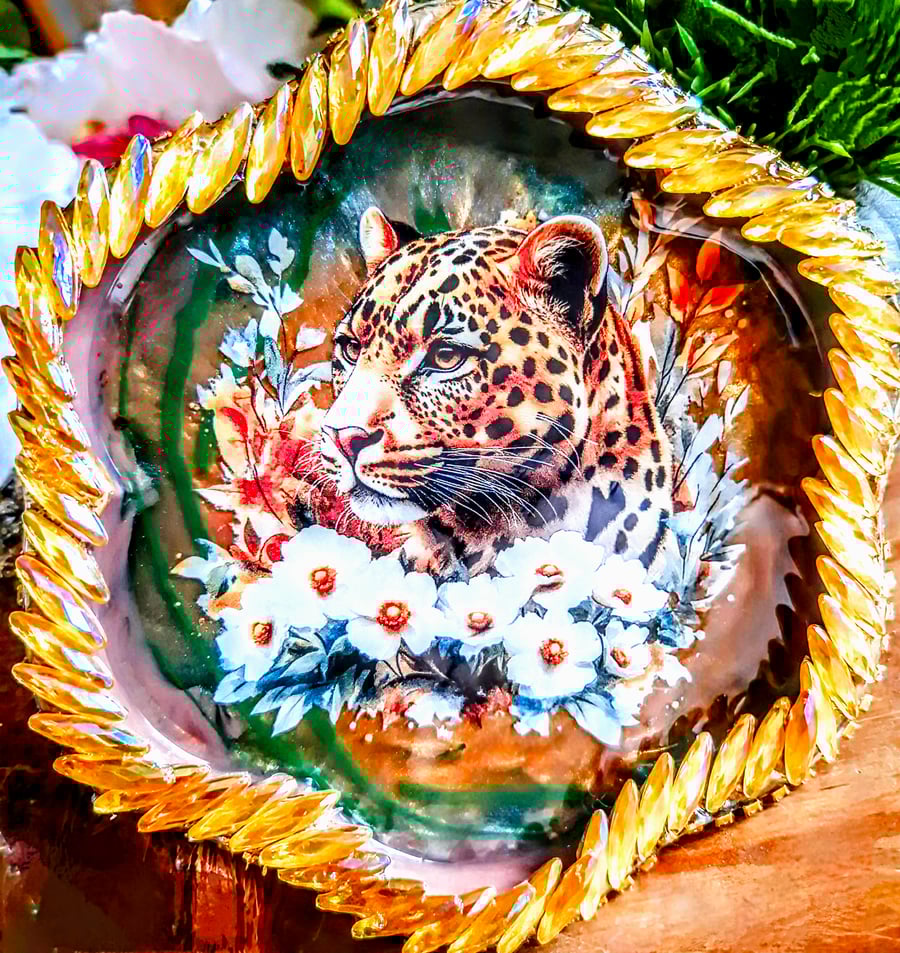 Resin animal theme coasters