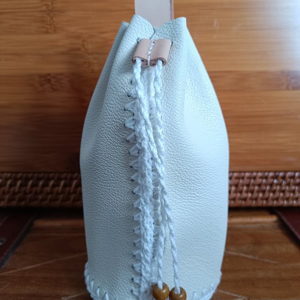 Real leather belt pouch 