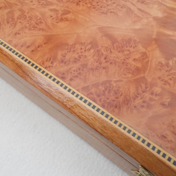 Earring Box- Solid Cherry