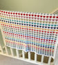 Rainbow Hearts Crocheted Baby Blanket - Image 3