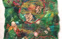 Embroidered textile art