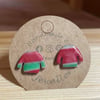 Handmade Polymer Clay Jumper Studs