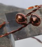 Copper torc bangle bracelet,   B49 - Image 2