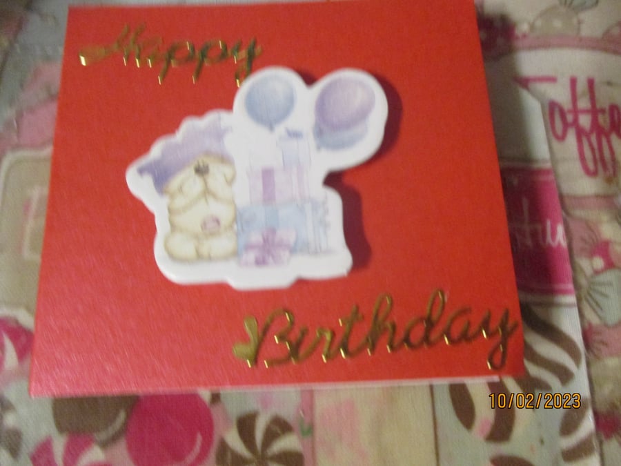 Happy Birthday Mini Card