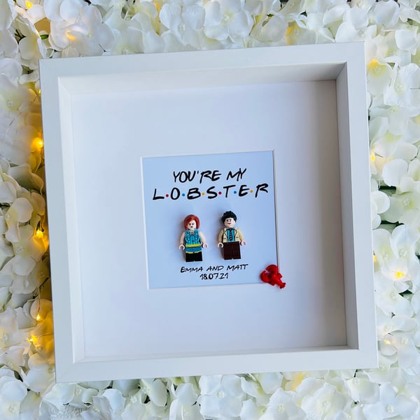 You’re My Lobster Friends Personalised Minifigures Frame