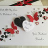 Personalised Boxed Valentine’s Card Husband Wife Girlfriend Boyfriend 