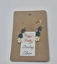 Blooming with Charm – Handmade Sterling Silver 3 Daisy Earrings - Image 3