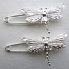 silver dragonfly pins