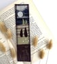 Bookmark with Moonlit Meadows and Sheep