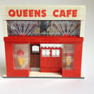 Queens Cafe Glasgow in Lego