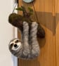Sleepy - sloth desk or hanging shelf buddy