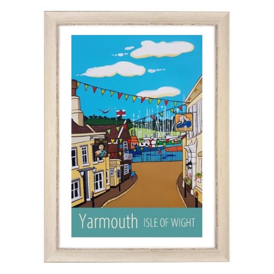 Yarmouth - white frame