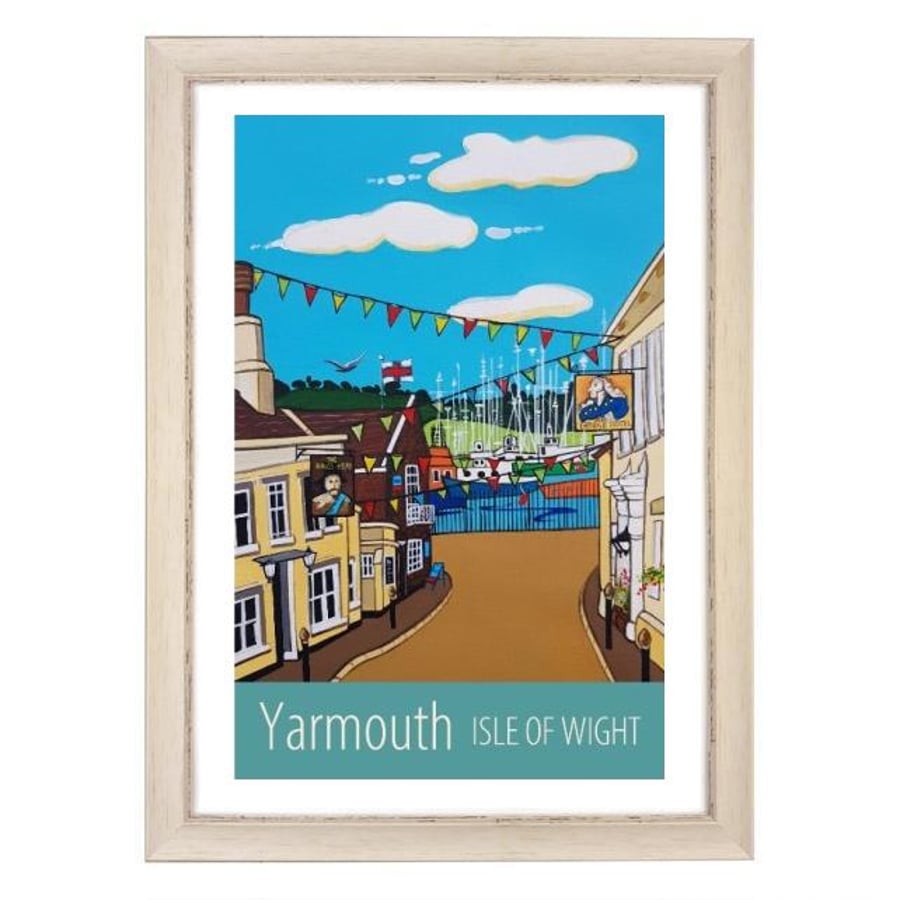 Yarmouth - white frame