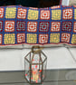 Crochet Granny Square Single Bed Topper or Sofa Blanket - Image 4