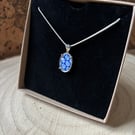 Handmade Pendant Necklace, Unique Eco Friendly Gifts, Sterling Silver, Christmas