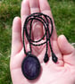 Amethyst Macrame Pendant - Image 4