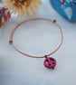 Friendship Bracelet-Leather & Howlite Peace - Image 3
