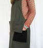 Utimate Makers Apron for Artists, Potters and Craftspeople with Split Leg - Image 6