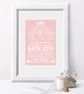 Heritage Personalised Meaning of Name Print, christening new baby gift - Image 5