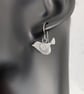 Little silver bird earrings - Image 3