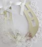 Wedding Day Horseshoe Handmade card - Image 4
