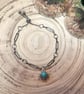 Paperclip Chain Slider Bracelet - Image 5