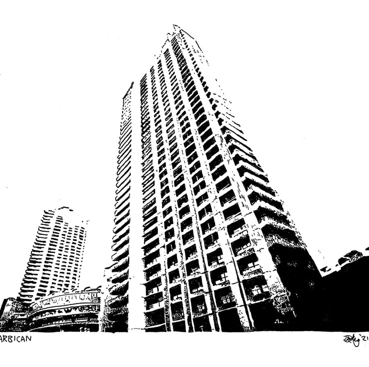 Illustration on Folksy