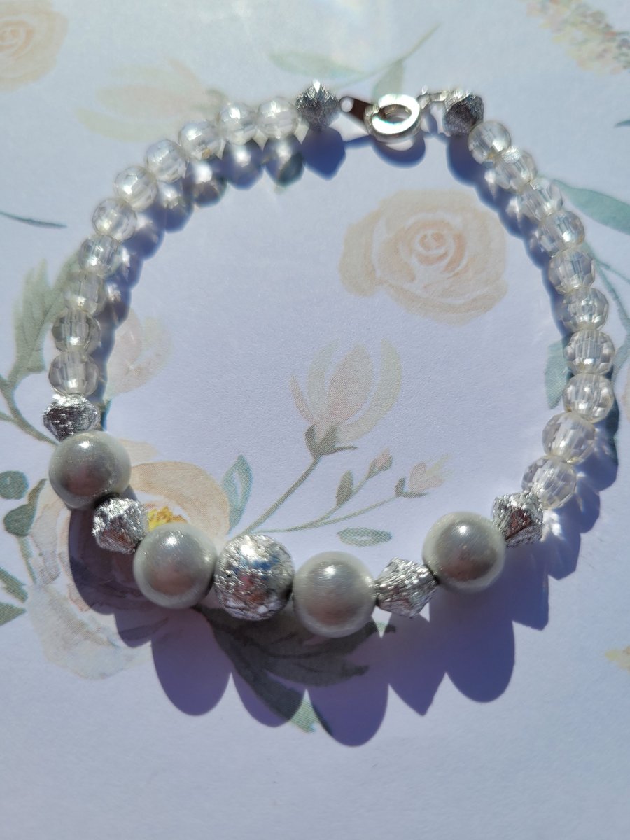 Beaded bracelet - wedding, graduation, birthday, Anniversary, bridesmaid 