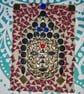 Mosaic Buddha Head Wall Art - Image 3