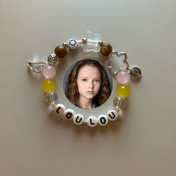 Lou Lou The Hunger Games Sunrise OfThe Reaping inspired handmade bracelet