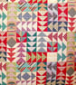 Scatter Cushion with Pad: Tapestry Arrows design Red reverse 17"(43cm) - Image 5