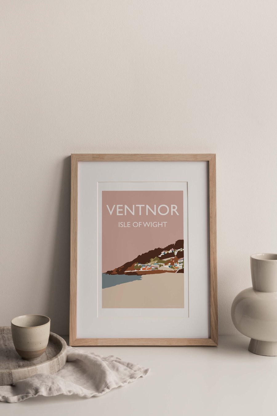 Ventnor, Isle of Wight Giclee Travel Print