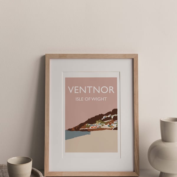Ventnor, Isle of Wight Giclee Travel Print