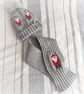 Knitting Pattern - Santa Hat and Scarf.  Digital Knitting Pattern - Image 6