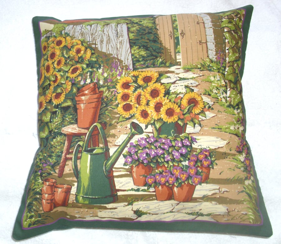 on the garden path cushion